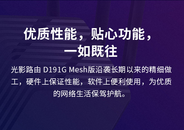 光影路由 D191G Mesh版